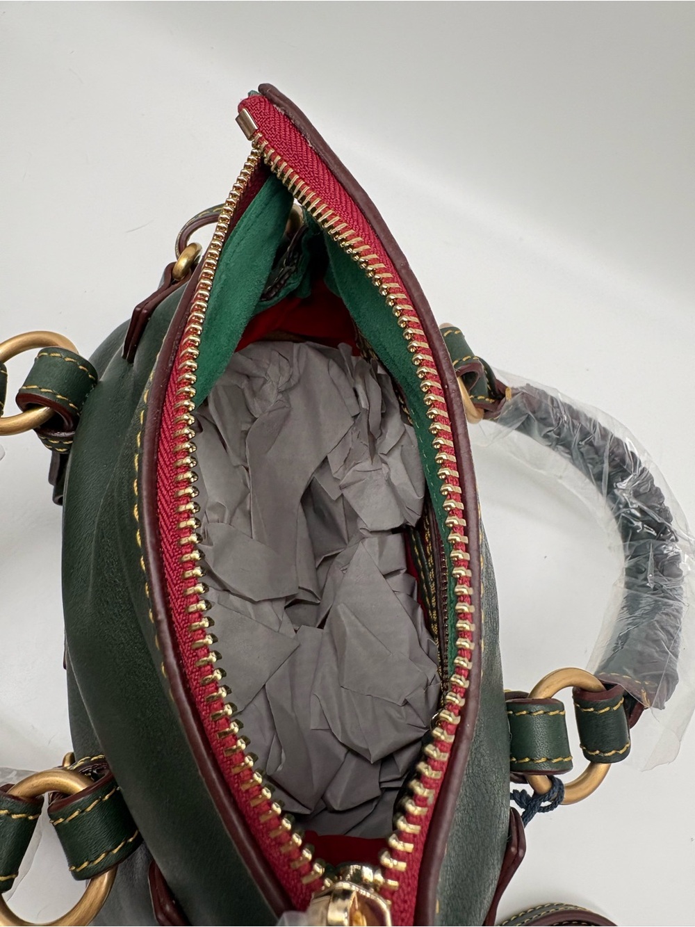 Dooney & Bourke Ivy Florentine Nano Satchel handbag New - Picture 6 of 9